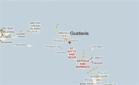 where is gustavia located.